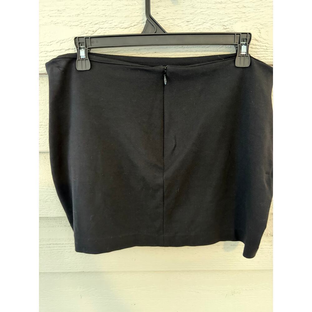 *EXPRESS* Slimming Black Stretchy Mini Skirt Women's Size 10 - Picture 5 of 5